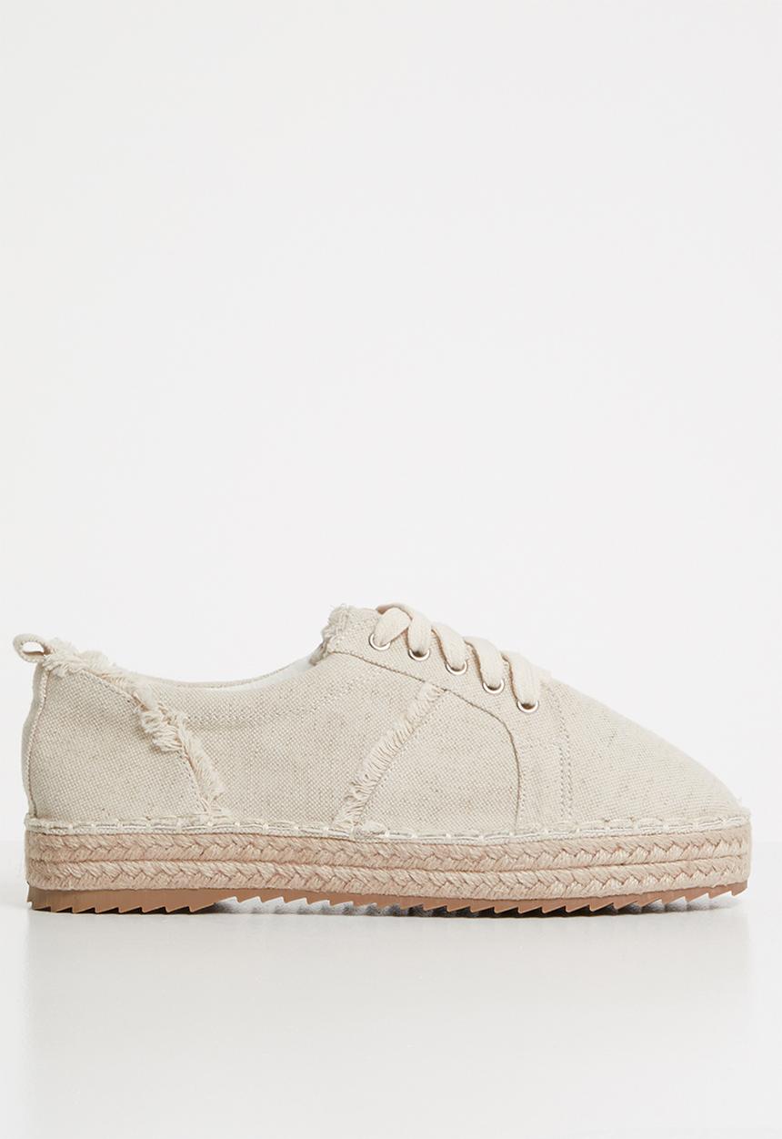 Superbalist - Tammy canvas espadrille - cream