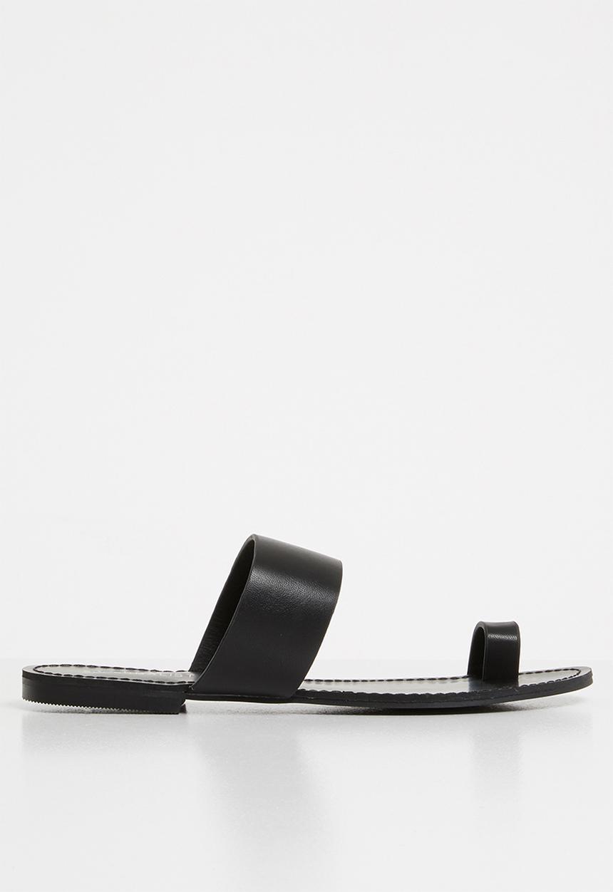 Superbalist - Leni toe post sandal - black 