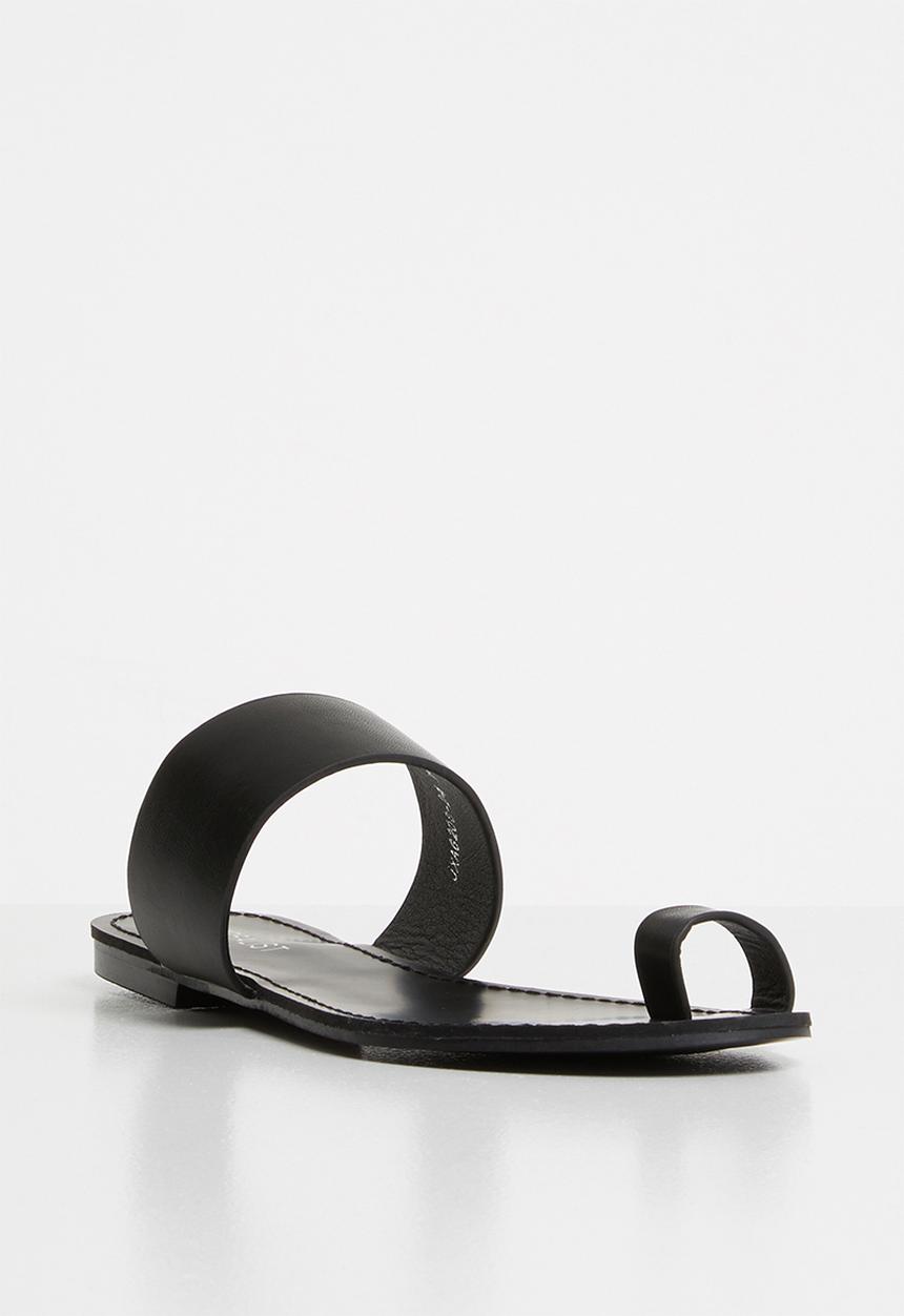 Superbalist - Leni toe post sandal - black 