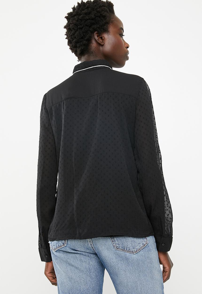 ONLY - Macy shirt - black