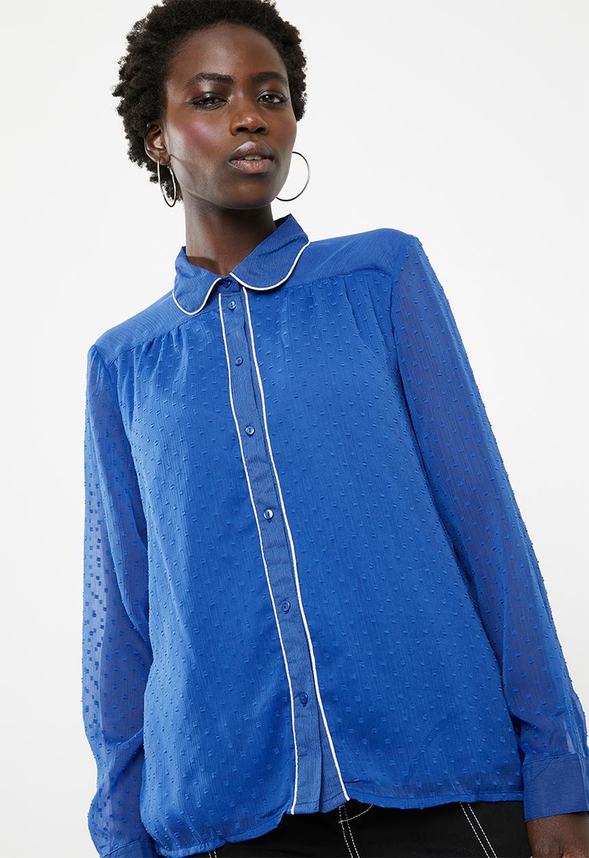 ONLY - Macy shirt - blue
