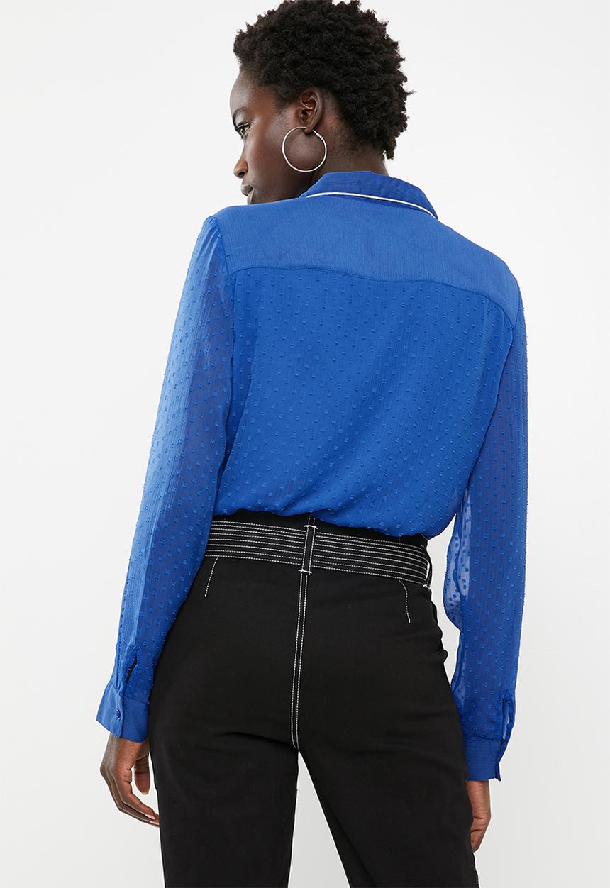 ONLY - Macy shirt - blue