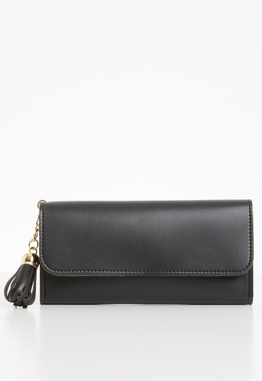 STYLE REPUBLIC - Tassel detail purse - black