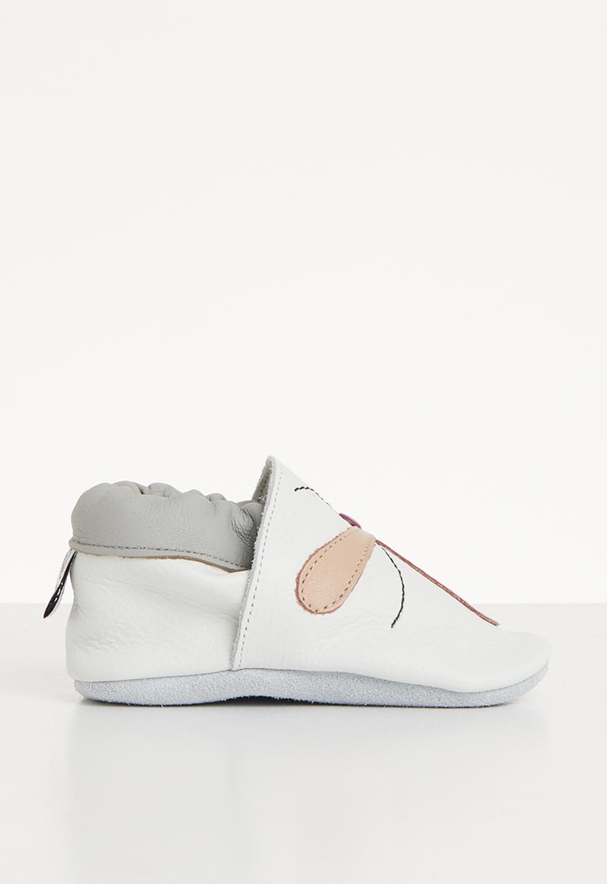 shooshoos - Dragon fly slip on - white
