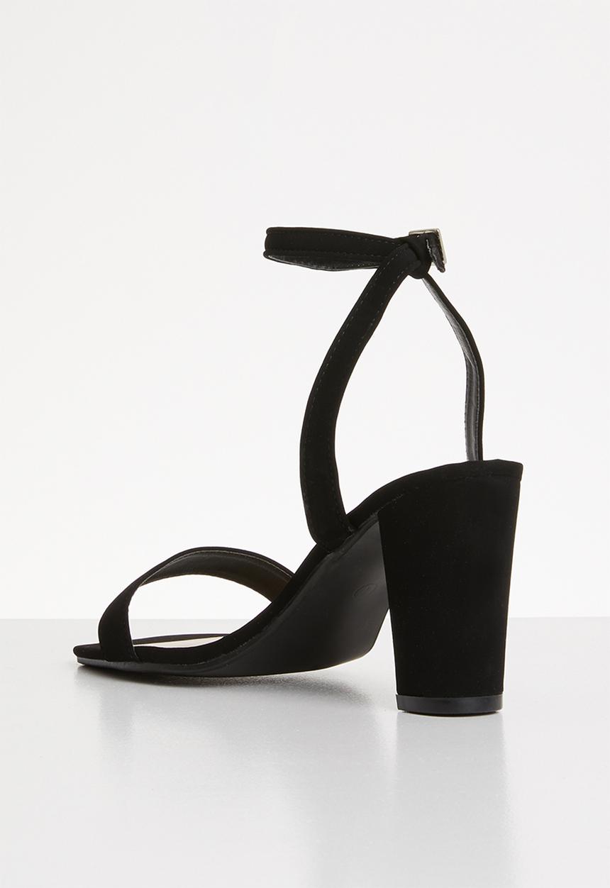 STYLE REPUBLIC - Ankle strap heel - black