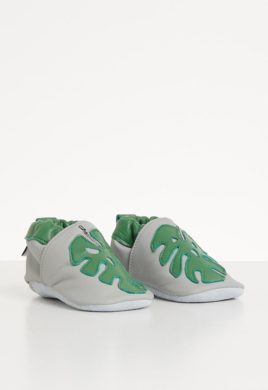 shooshoos - Palm trees slip on - green