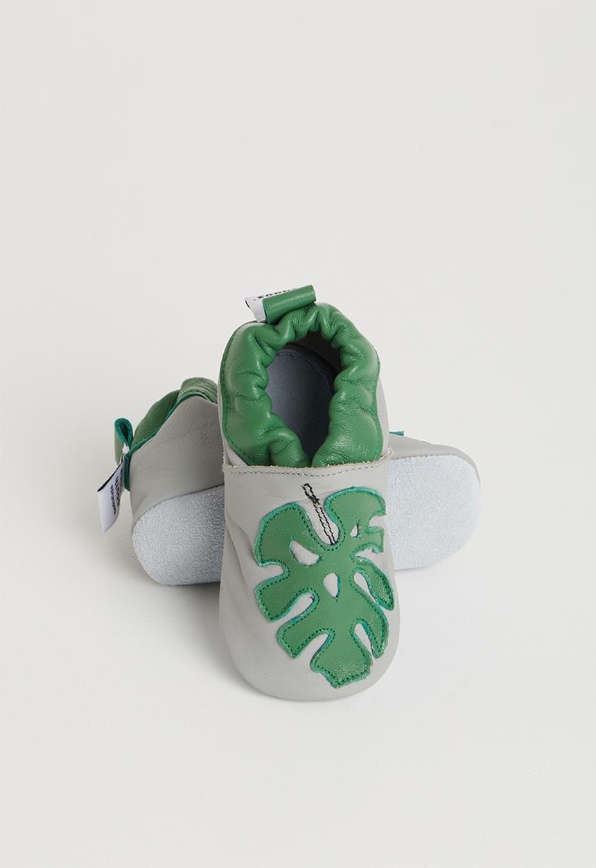 shooshoos - Palm trees slip on - green