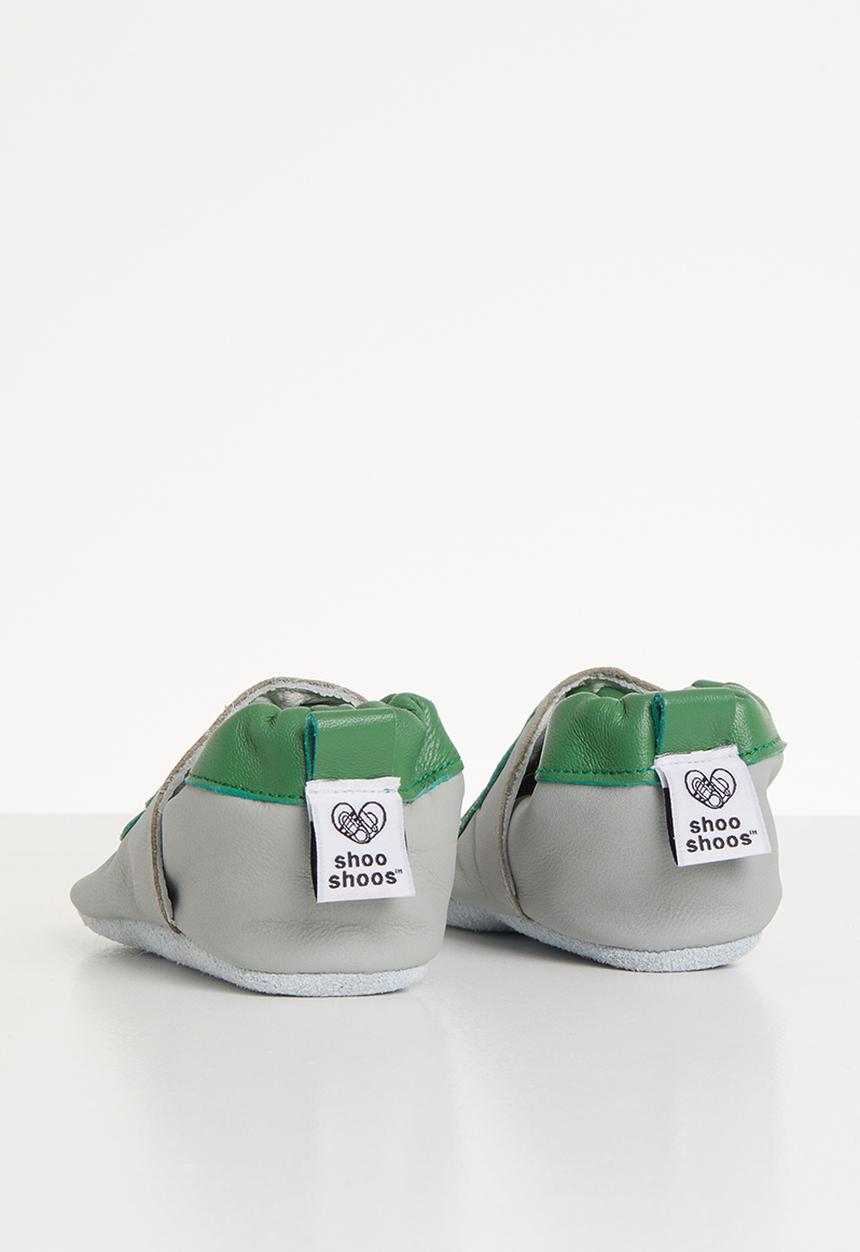shooshoos - Palm trees slip on - green