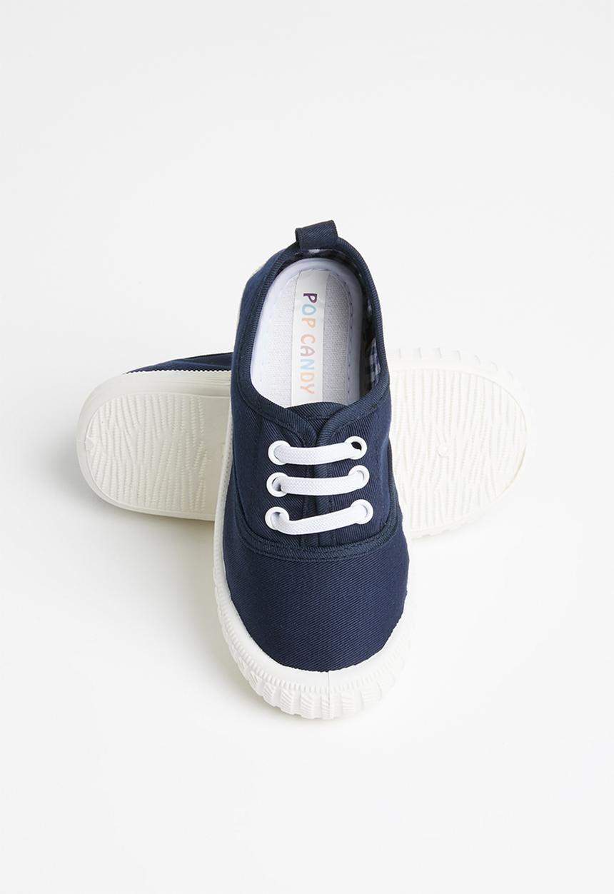 Pop Candy - Lace up sneaker - navy