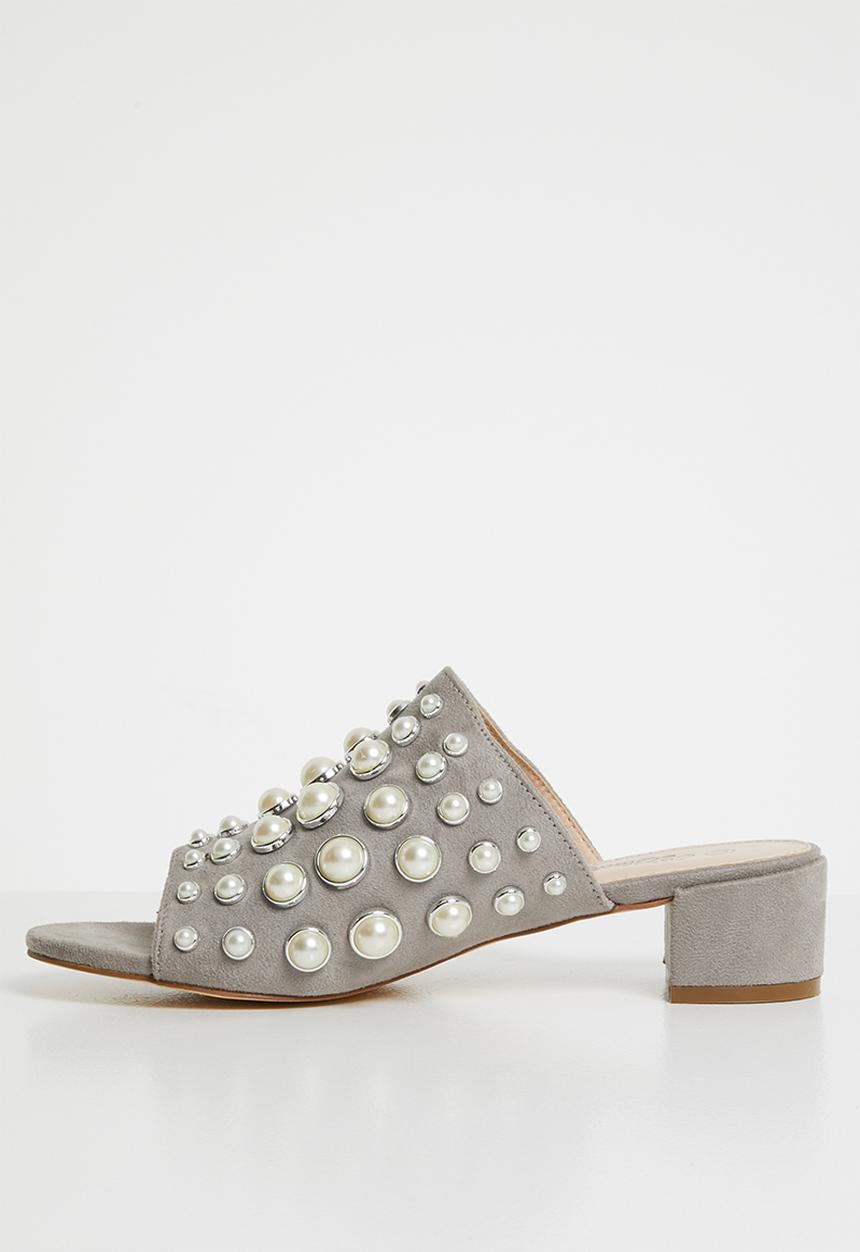 Miss Black - Rebecca heel - grey