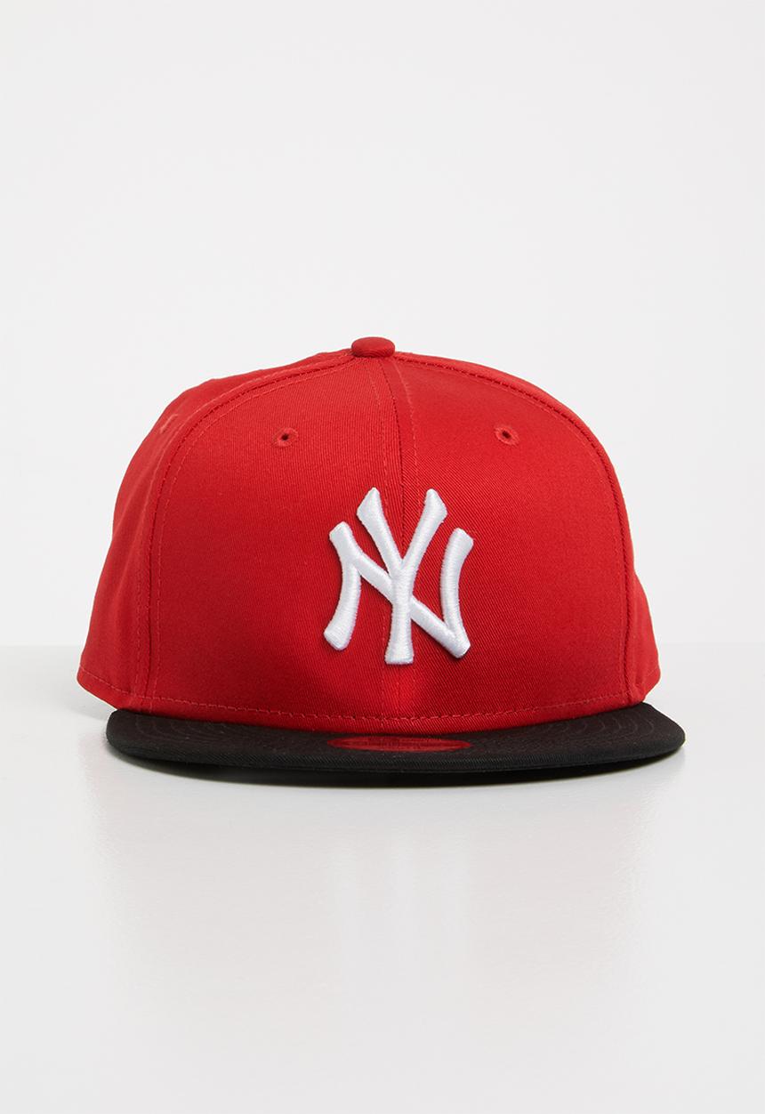 New Era - New Era cotton block 9fifty - red 