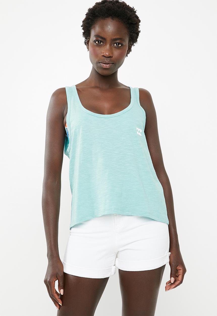 Billabong  - Icon slubtop - pale blue