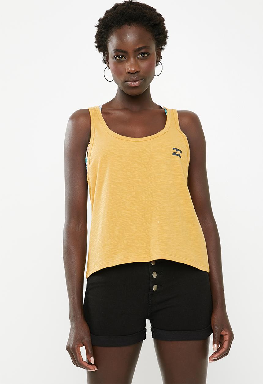 Billabong  - Icon slubtop - yellow
