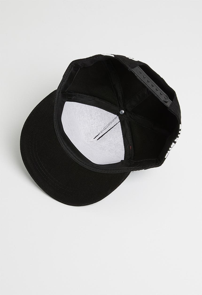 Pop Candy - Dollar sign flat brim cap - black