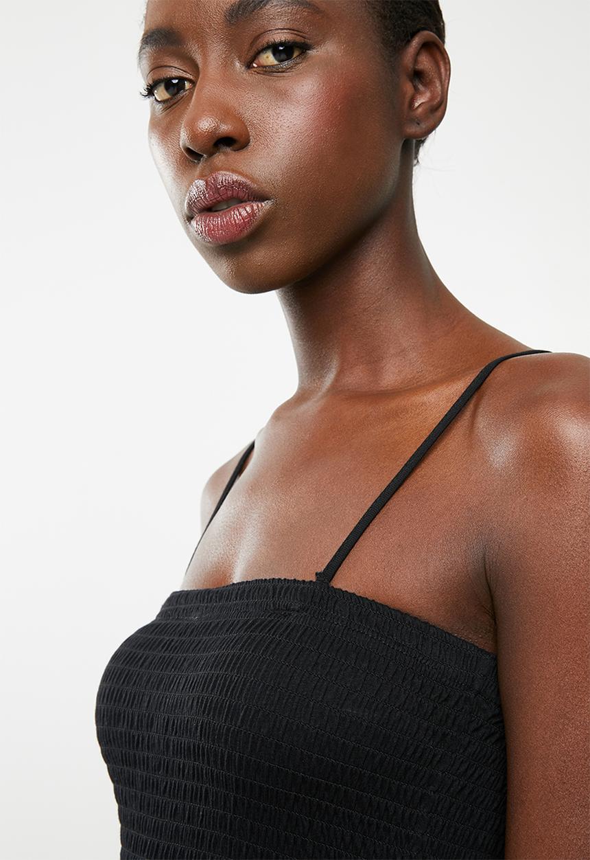 edit - Multi-wear strap dress - black