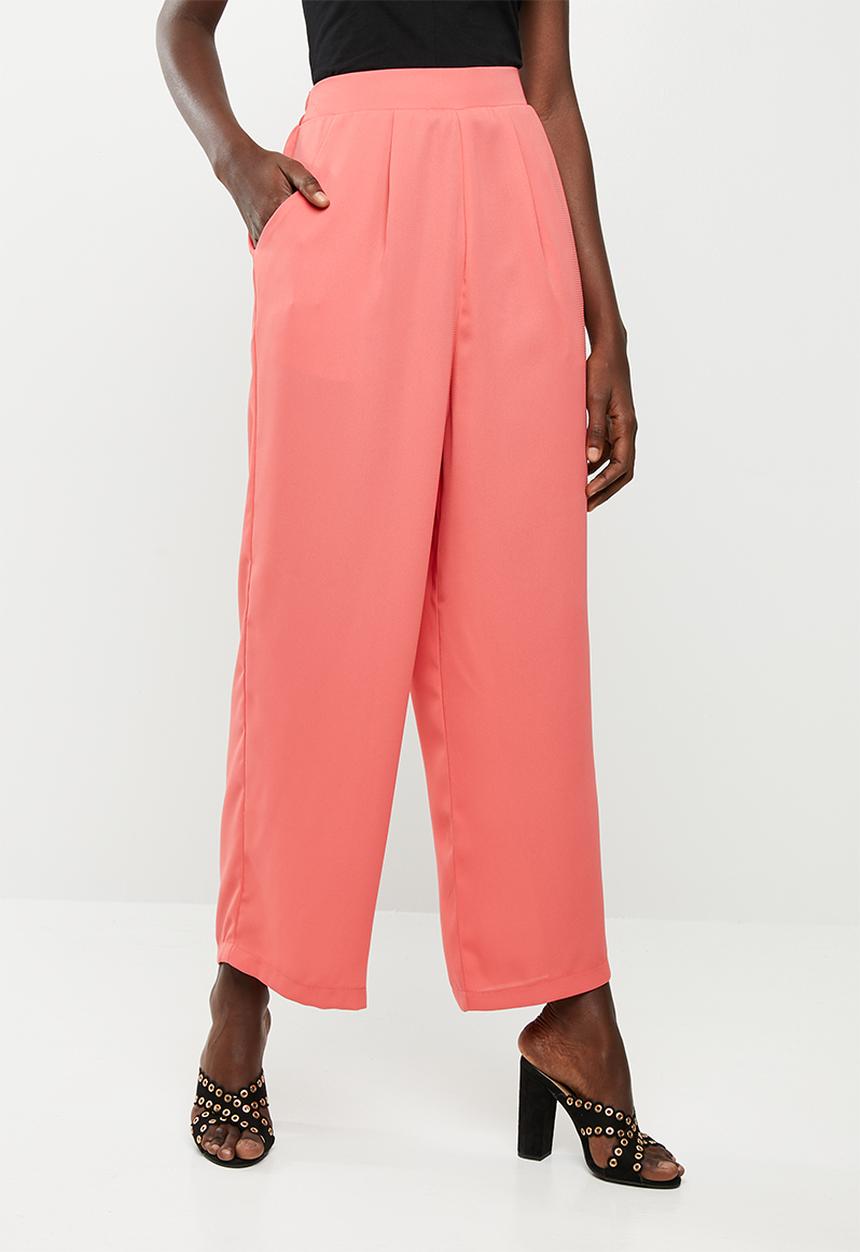 edit - Wide leg lounge pants - pink