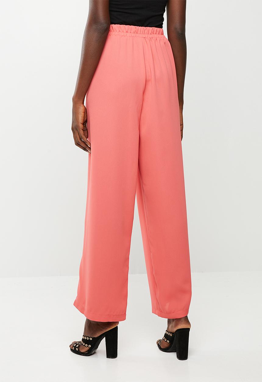 edit - Wide leg lounge pants - pink