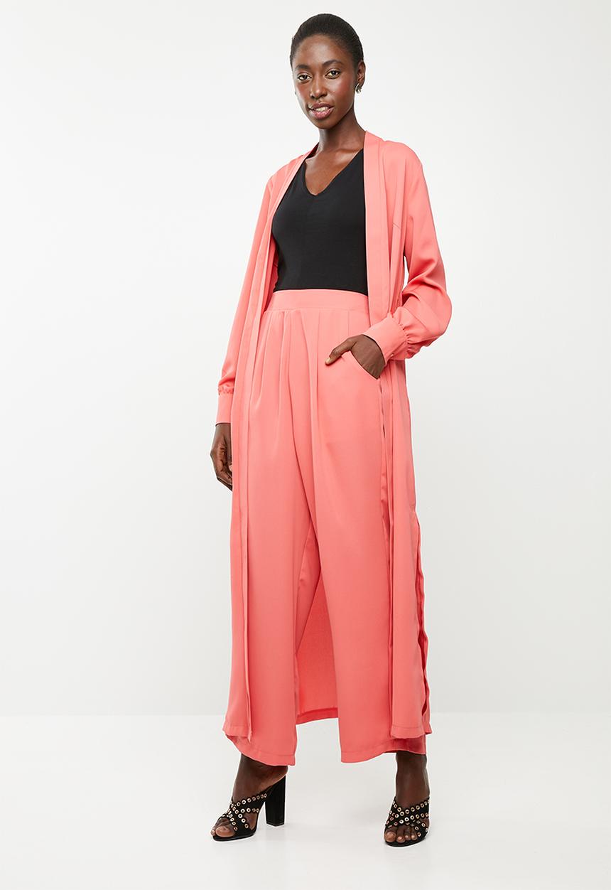 edit - Wide leg lounge pants - pink