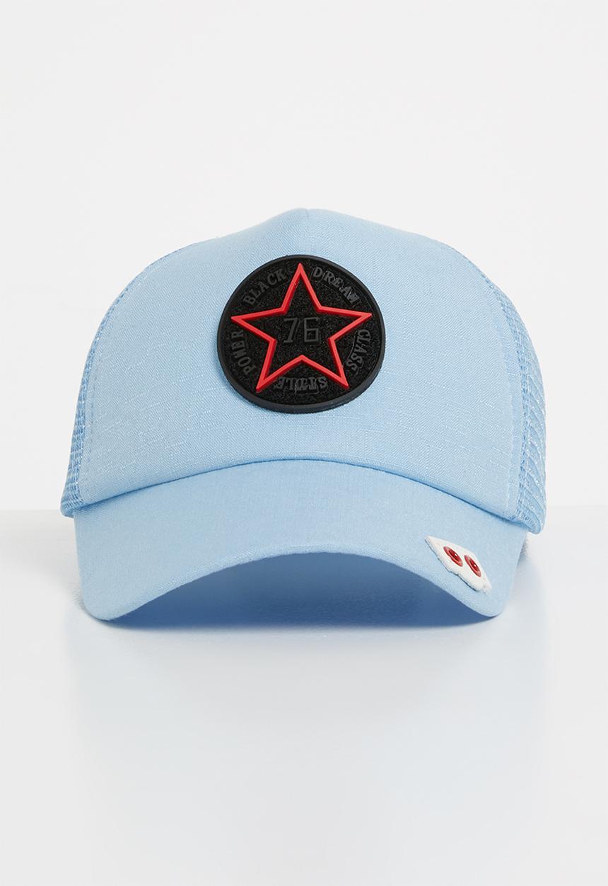 Pop Candy - Star peak cap - pale blue