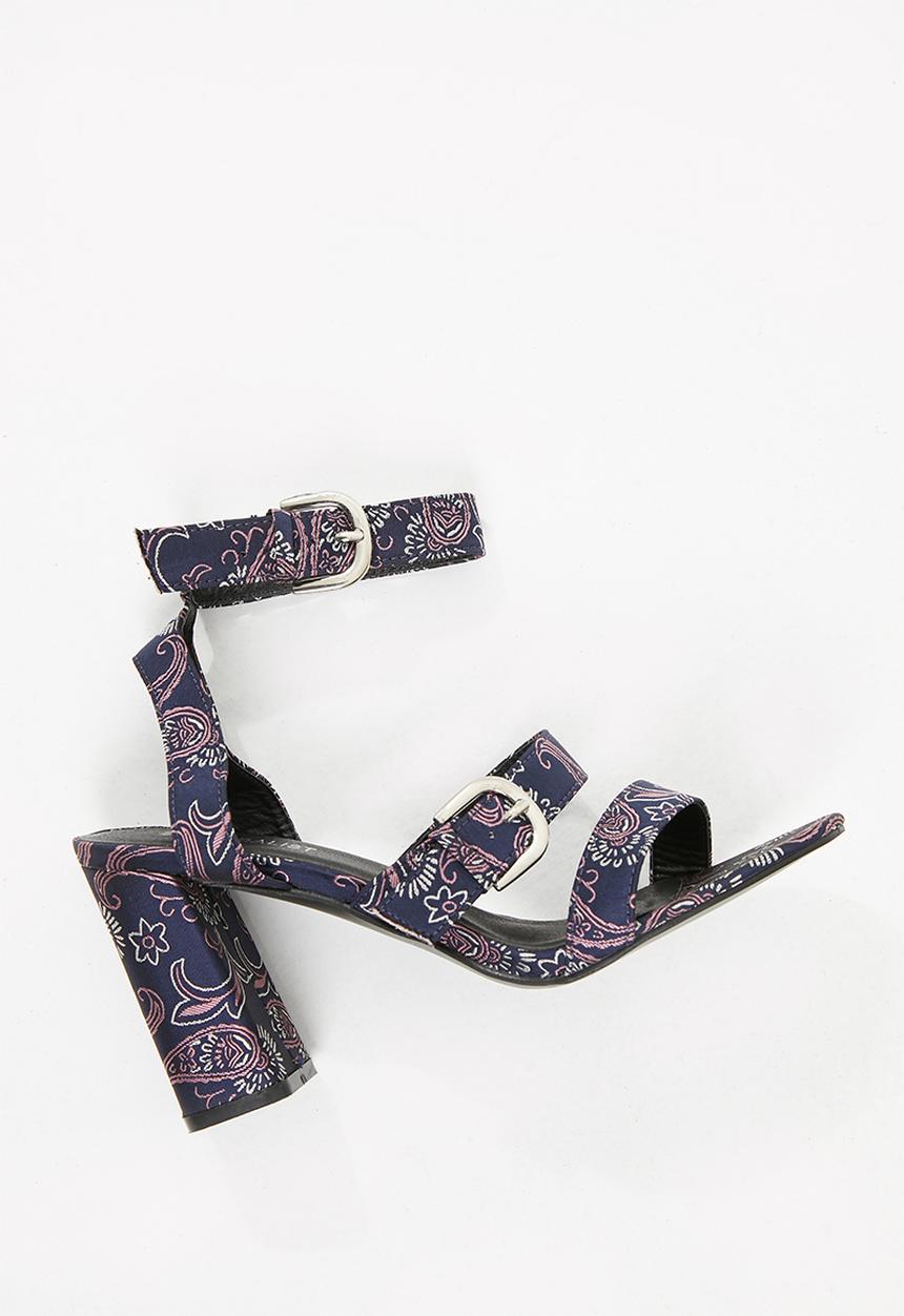 Superbalist - Luna buckle detail heel - navy
