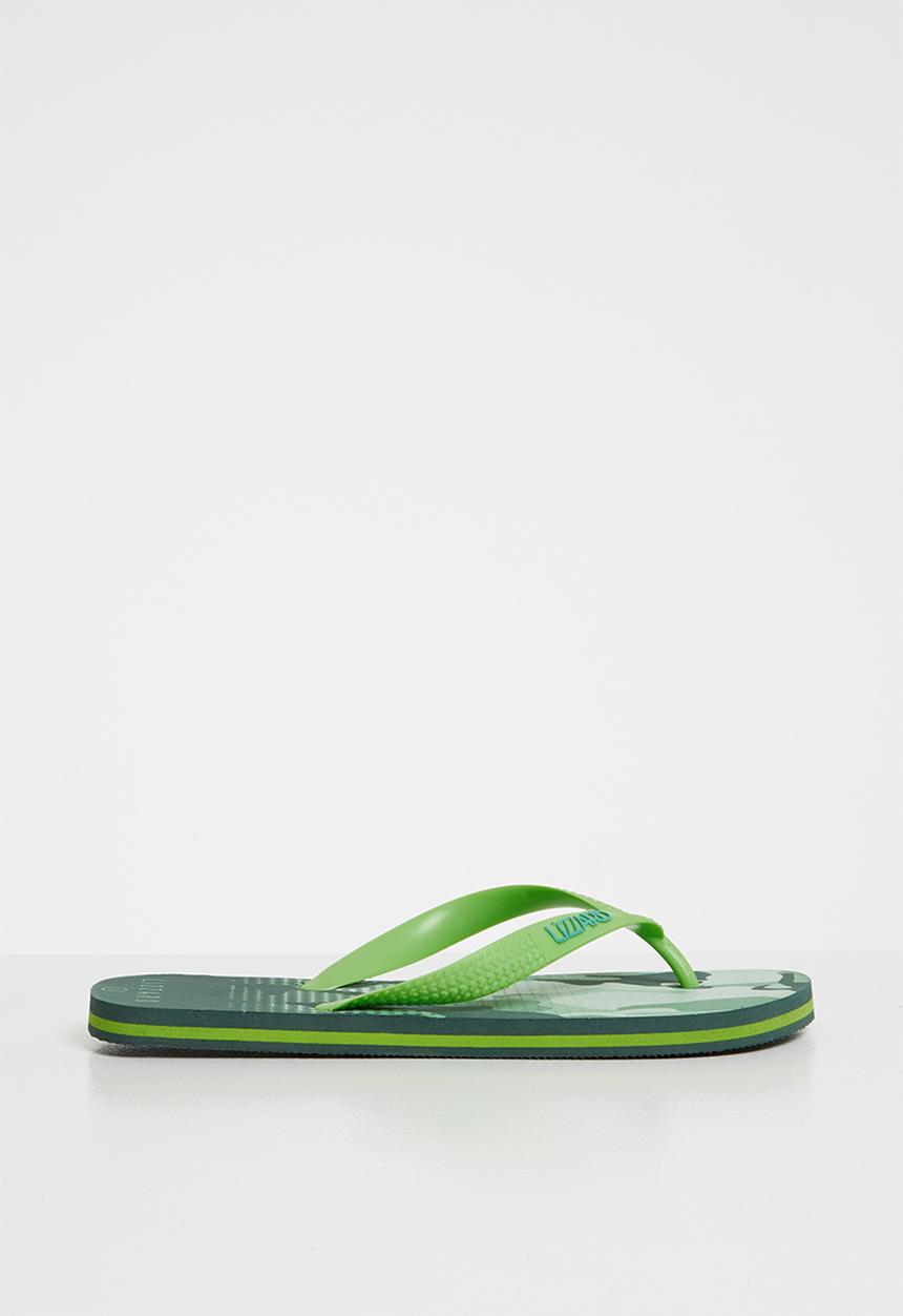 Lizzard - Comfort flip flop - khaki