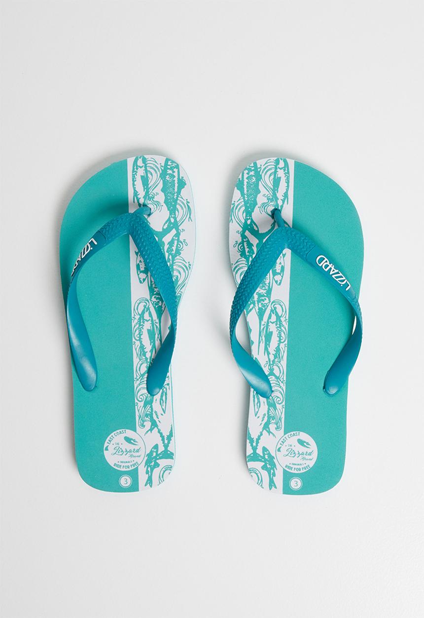 Lizzard - Rickie flip flop - blue
