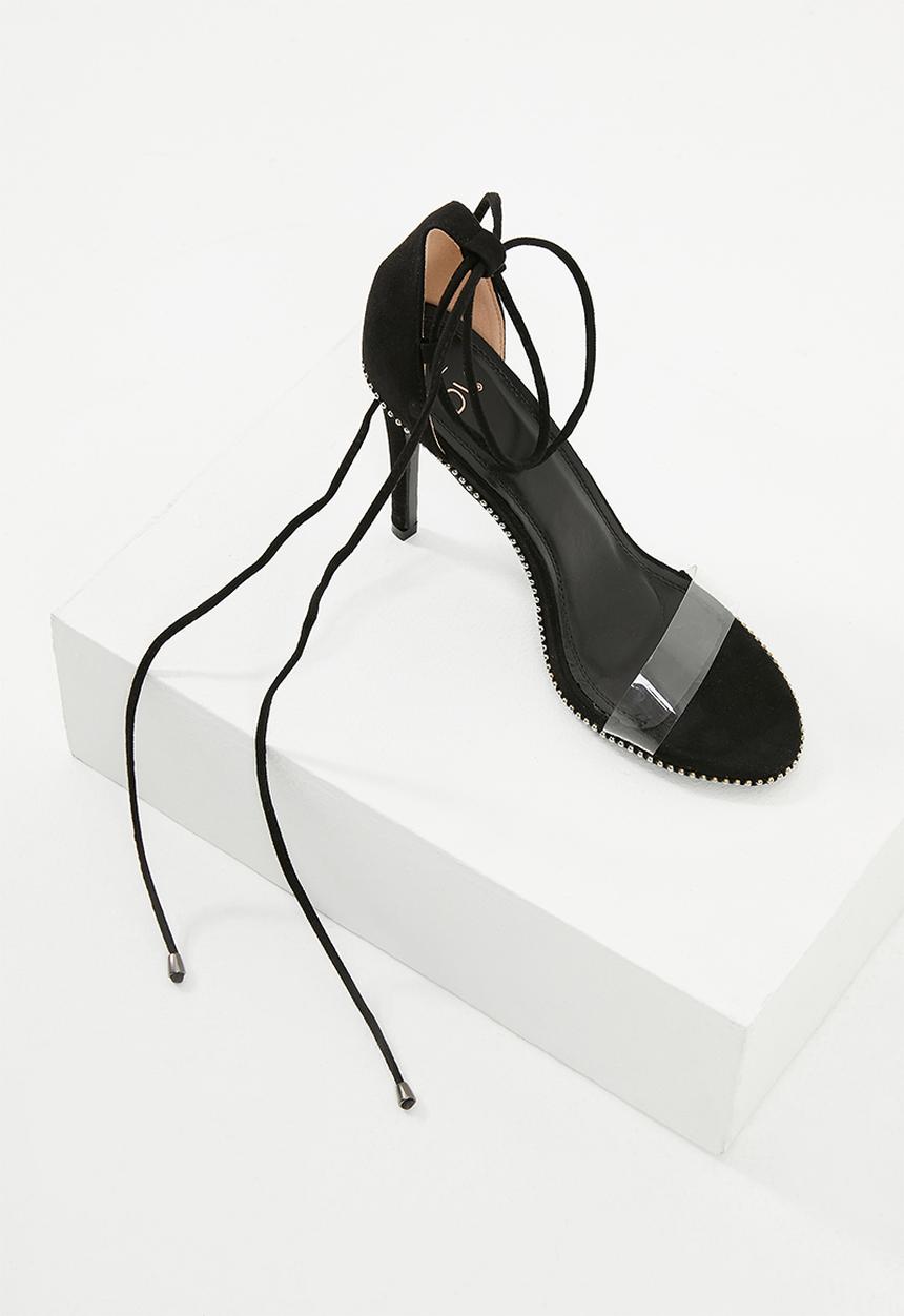 Dolce Vita - Peru ankle tie heels - black