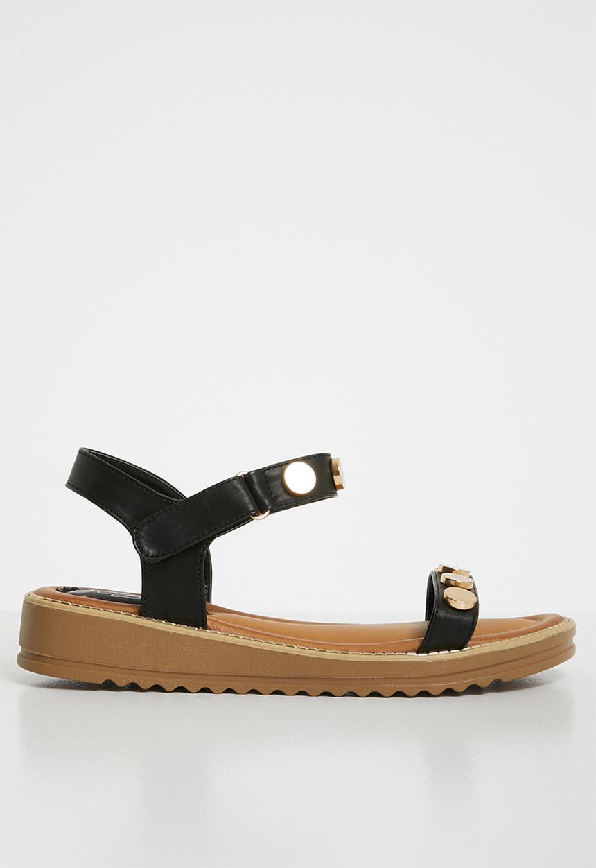 Miss Black - Pierre sandal - black