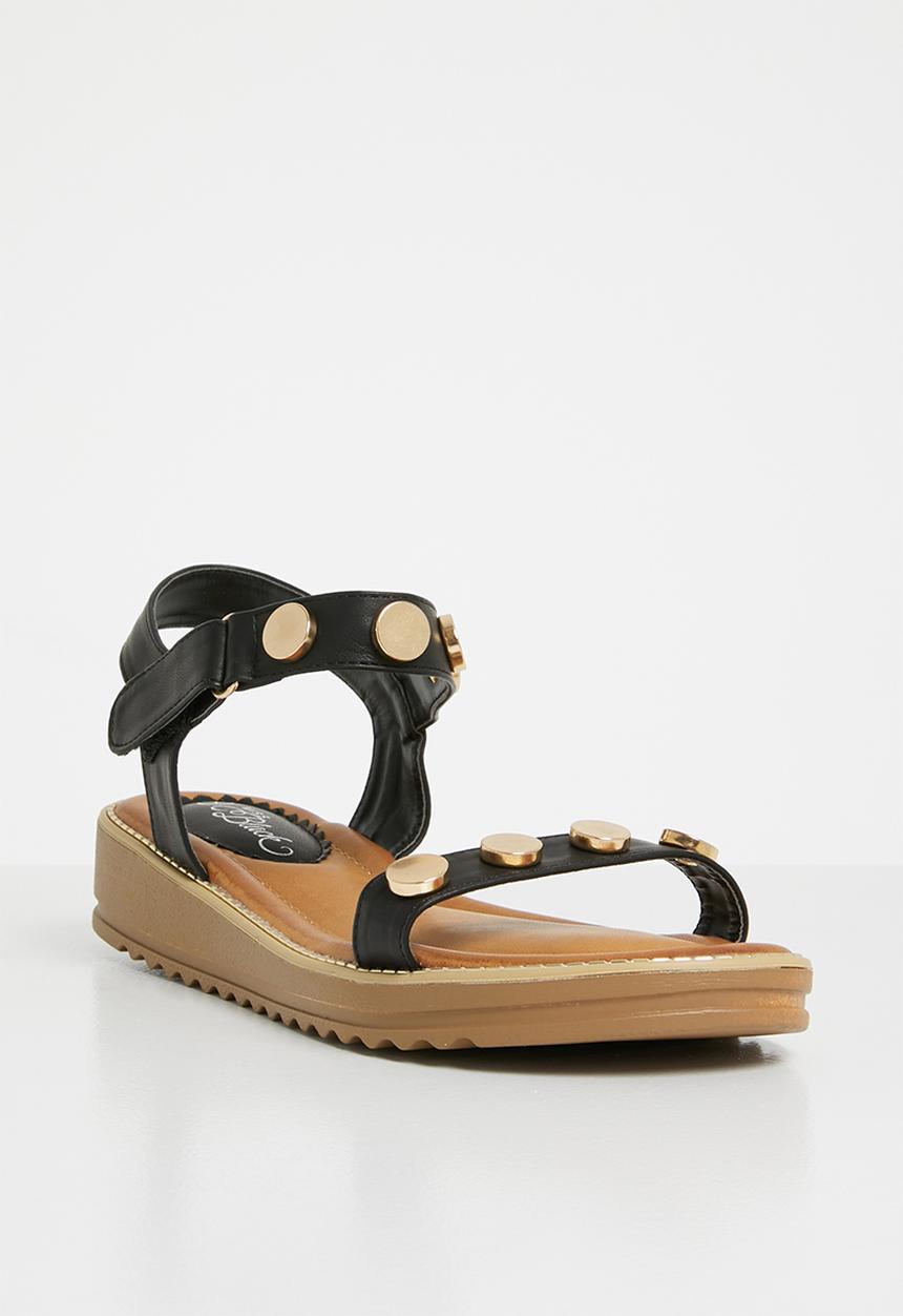 Miss Black - Pierre sandal - black