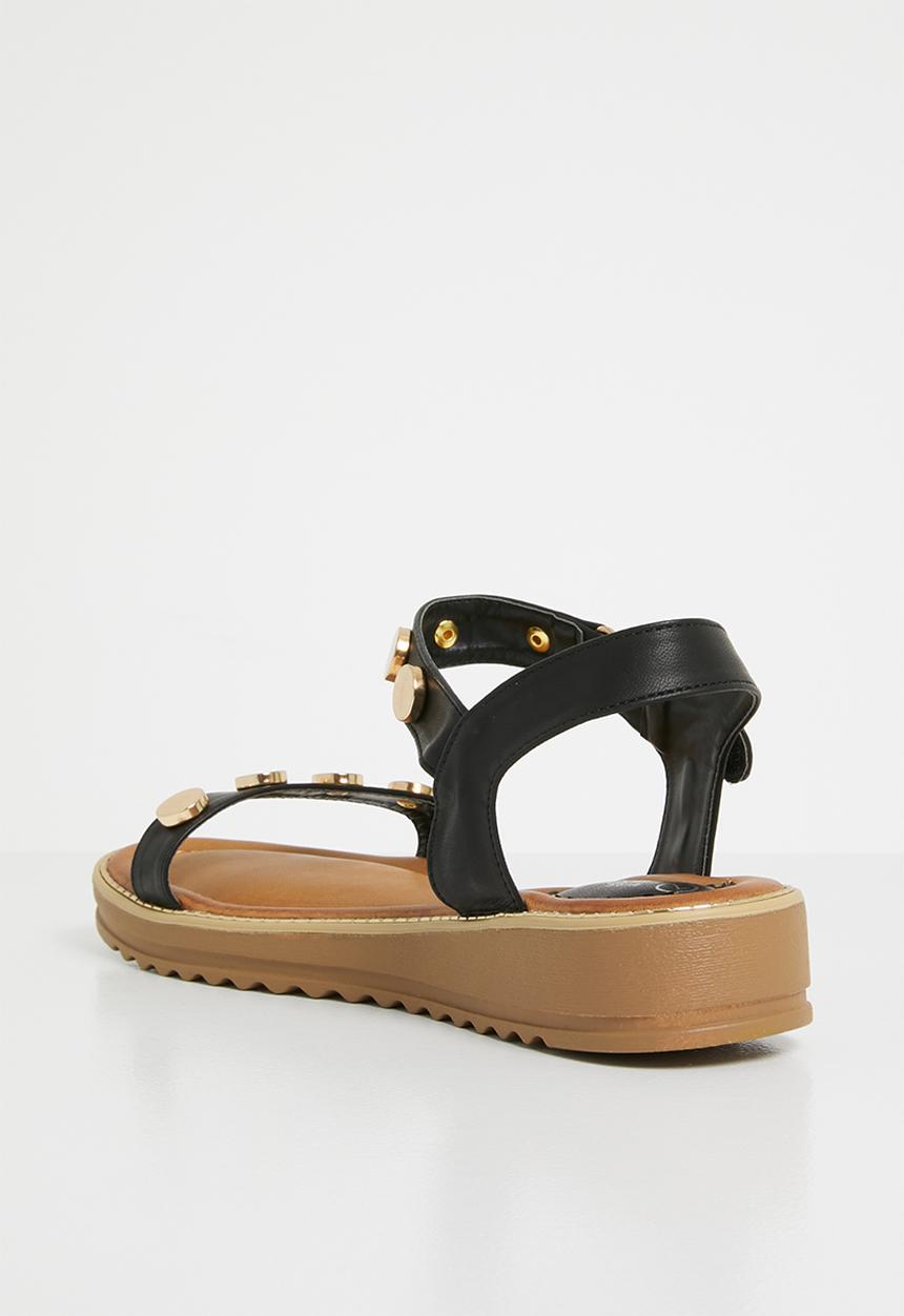 Miss Black - Pierre sandal - black