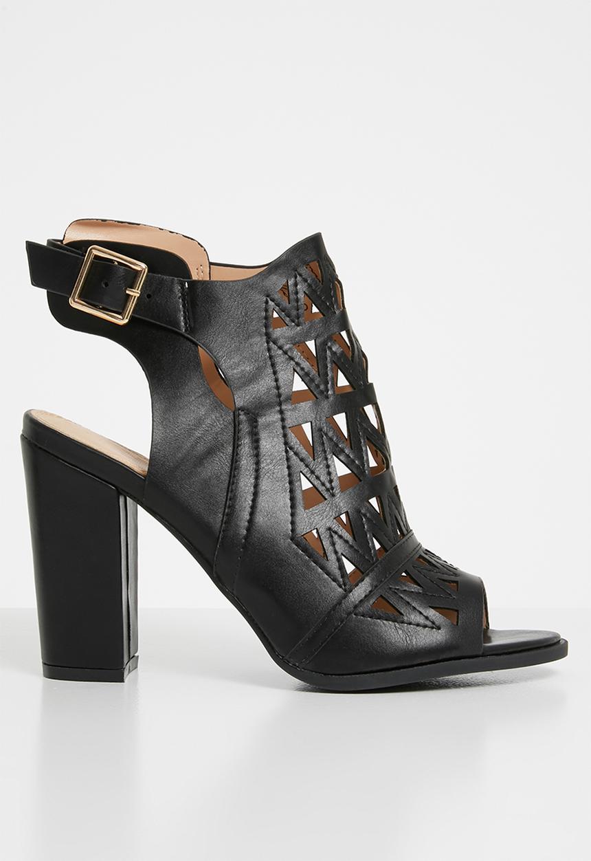 Dolce Vita - Seville laser-cut heels - black
