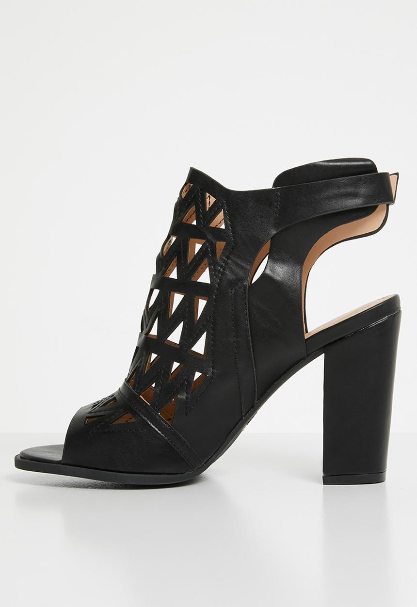 Dolce Vita - Seville laser-cut heels - black