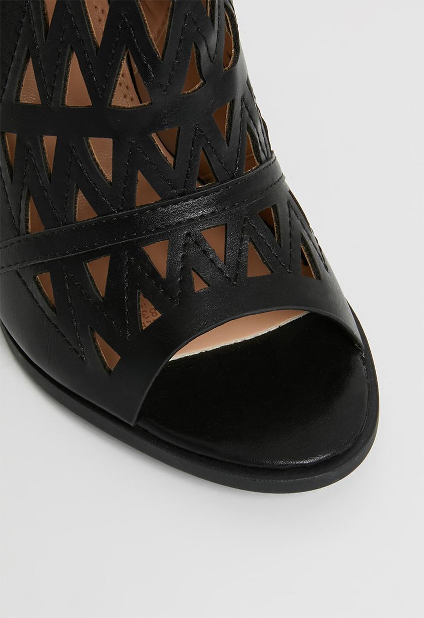 Dolce Vita - Seville laser-cut heels - black