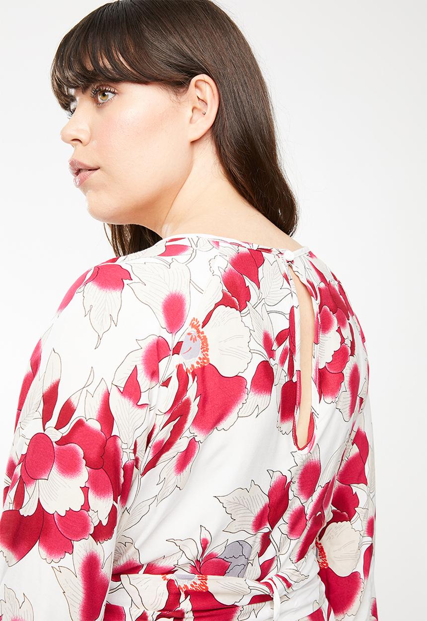 AMANDA LAIRD CHERRY - Elisa belted maxi dress - multi
