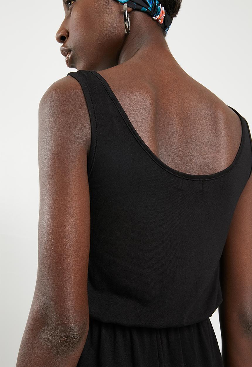 c(inch) - Easy fitting jumpsuit - black