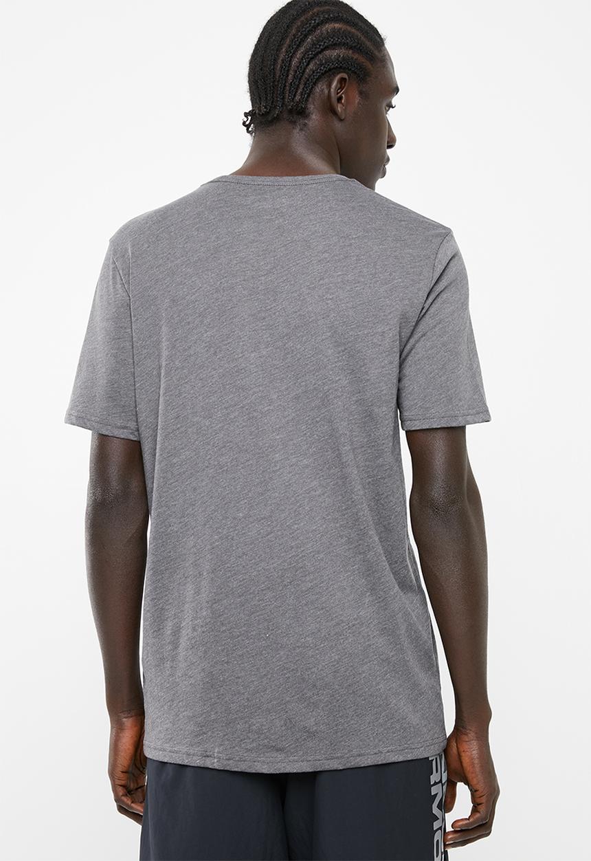 Under Armour - GL foundation T-shirt - grey & black