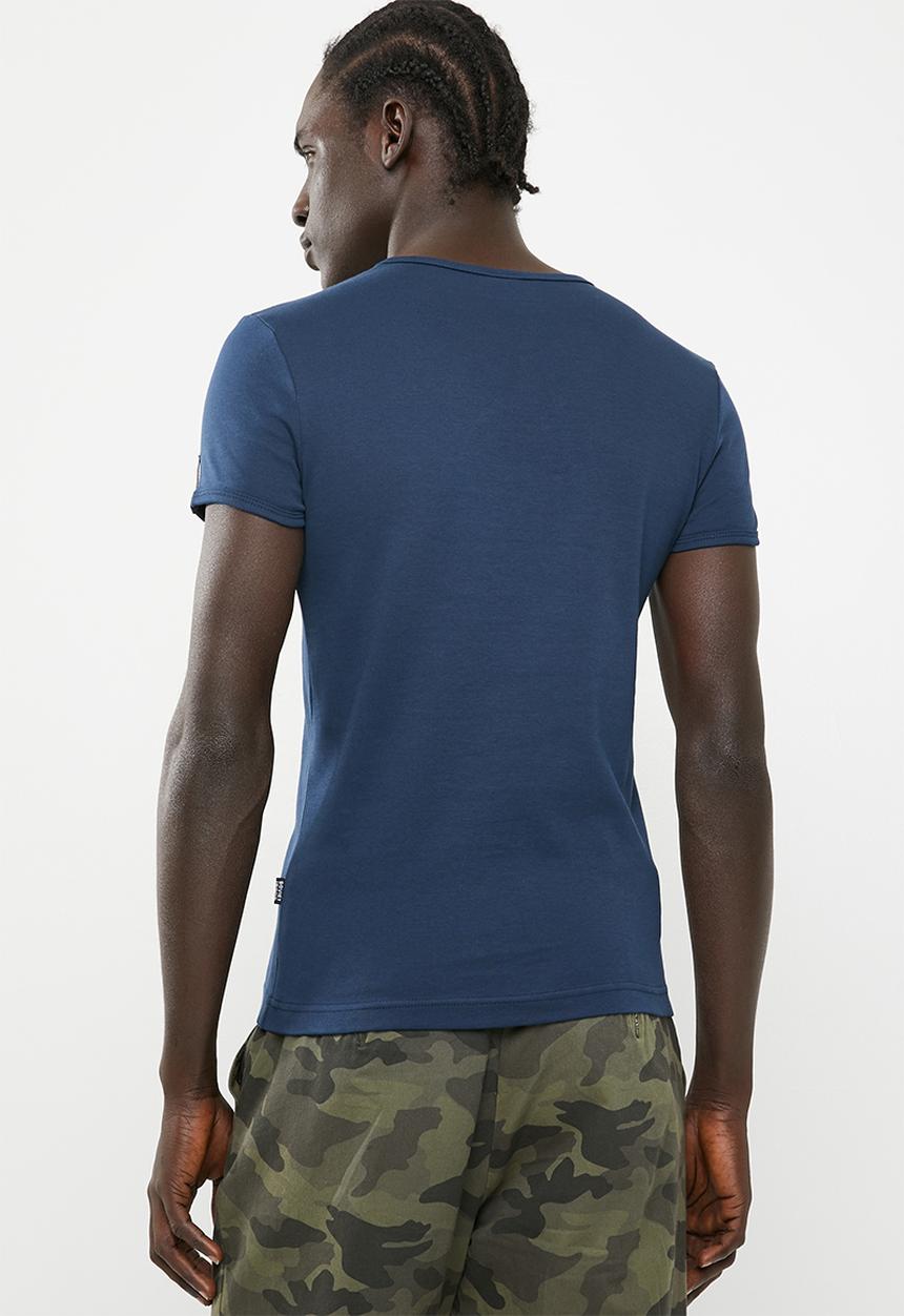 SOVIET - Bolt evo muscle tee - navy