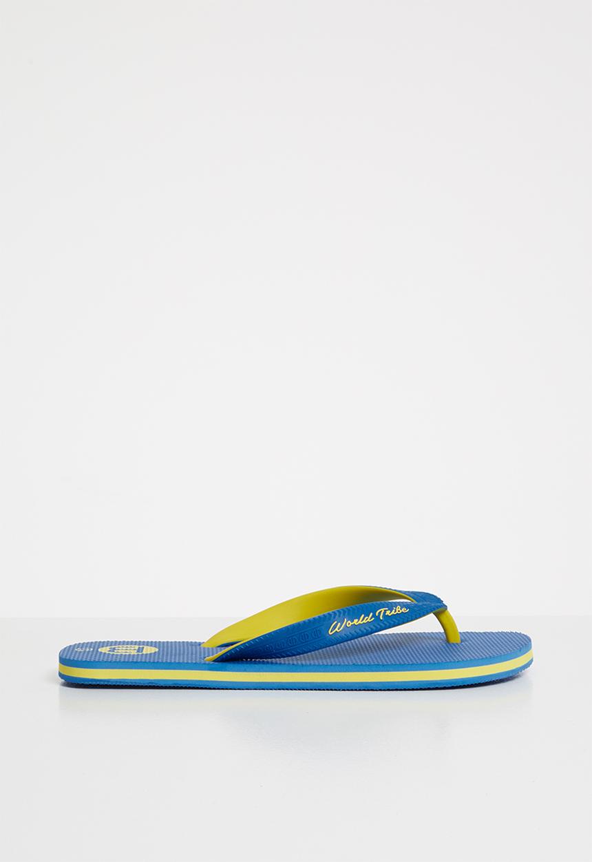 World Tribe - Ultimate boys youth flip flop - blue