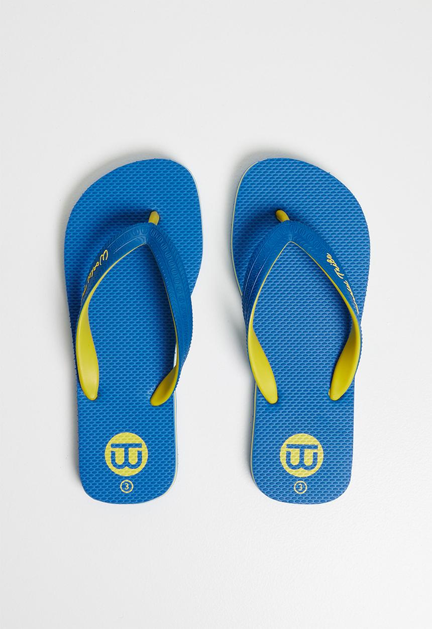 World Tribe - Ultimate boys youth flip flop - blue