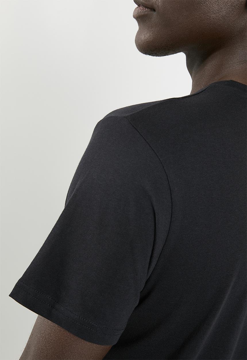 KAPPA - Authentic estessi slim tee - black 