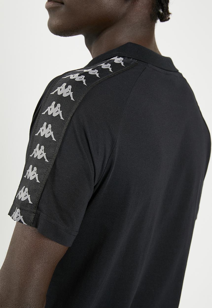 KAPPA - Banda estrel golfer tee - black 