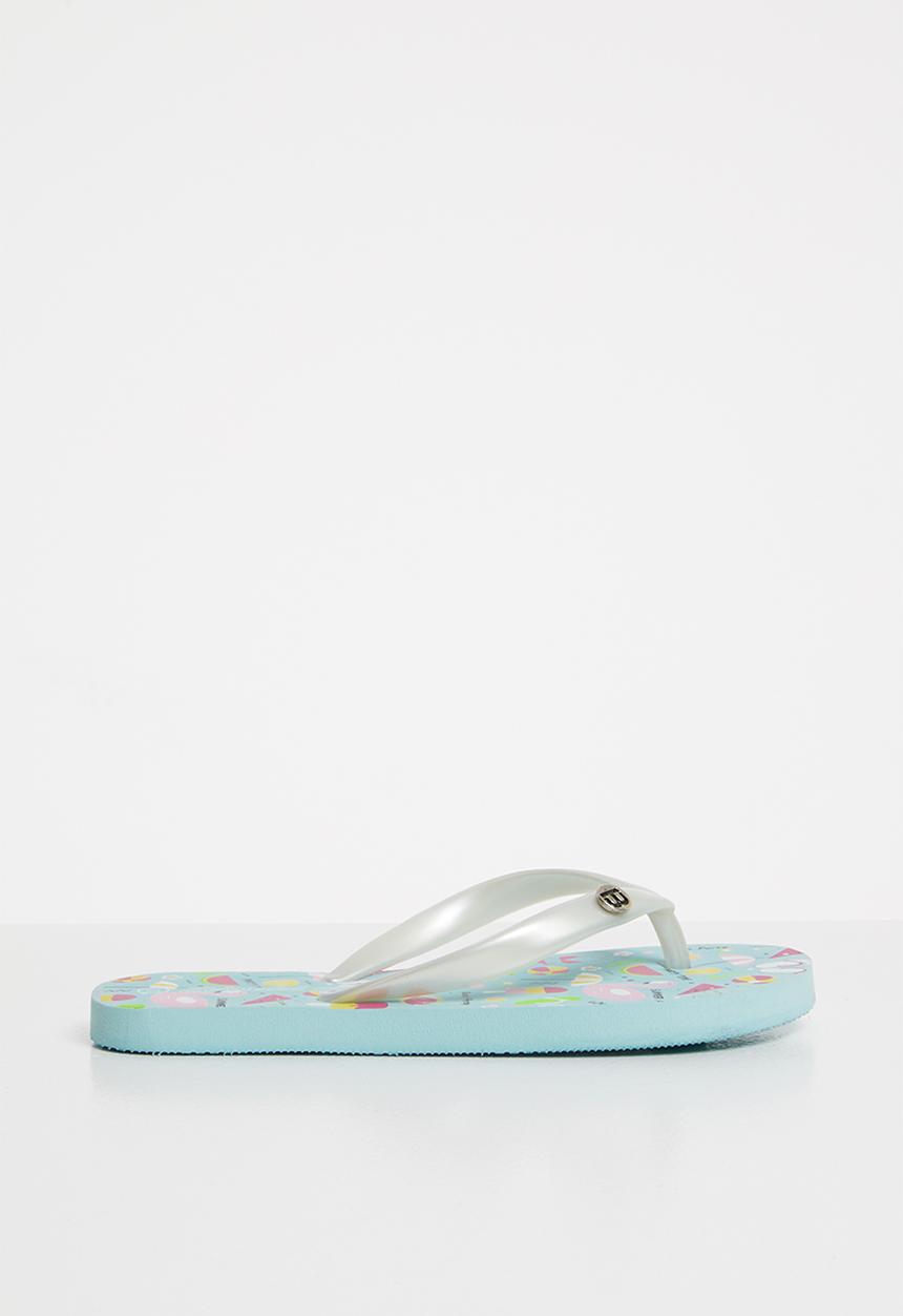 World Tribe - Beach party flip flops -  blue