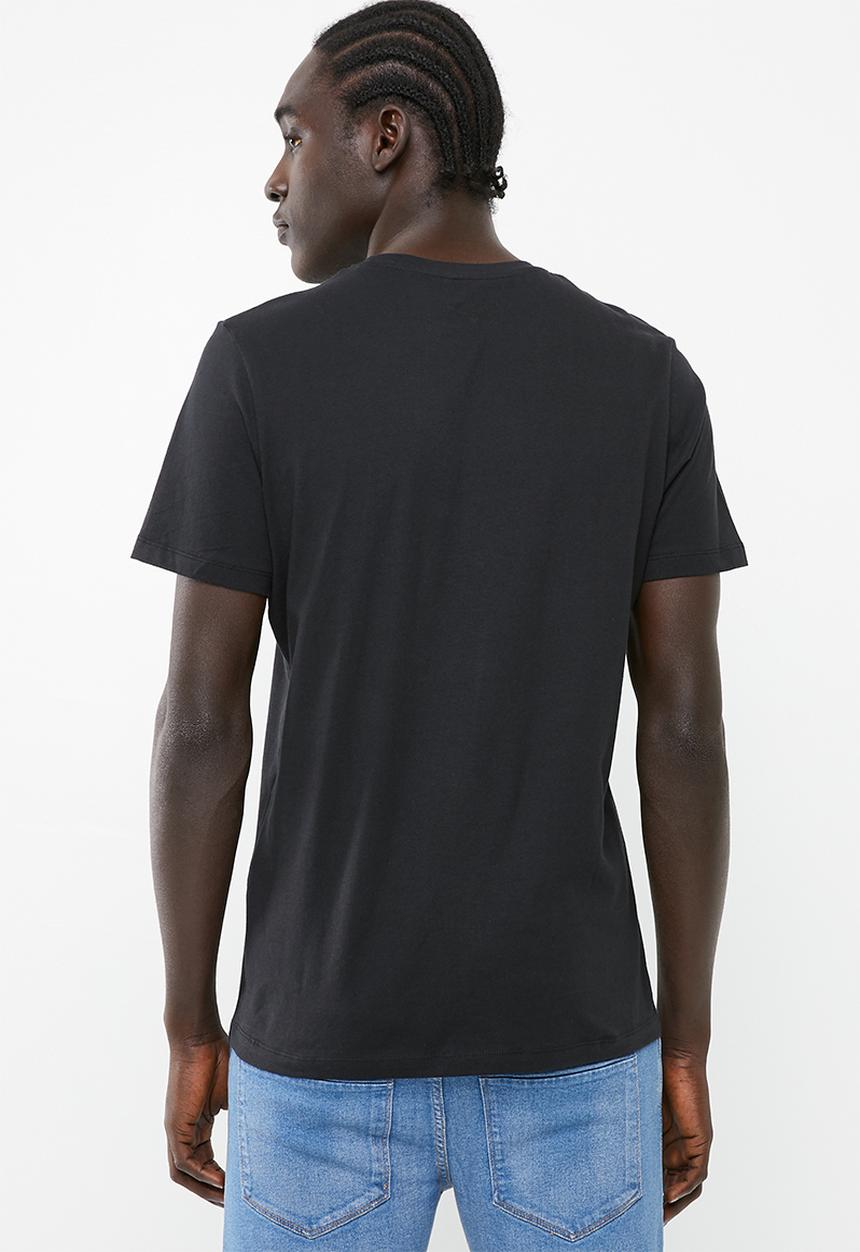 Jack & Jones - Jorsay crew neck tee - black & blue