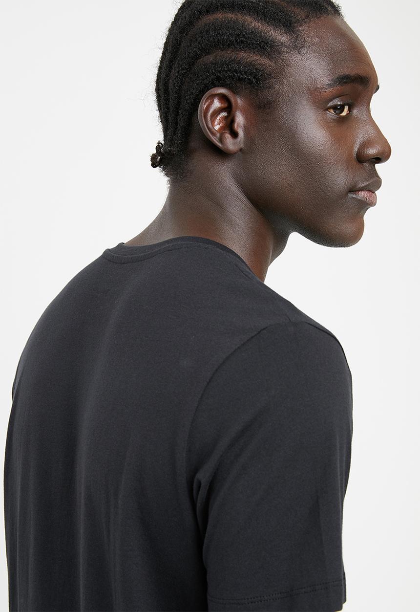 Jack & Jones - Jorsay crew neck tee - black & blue