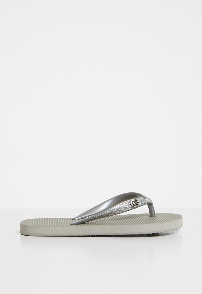 World Tribe - Little treasure flip flops - grey