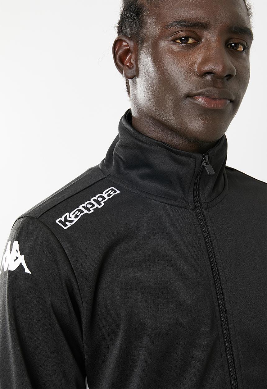 KAPPA - Ziander tracksuit - black & white 