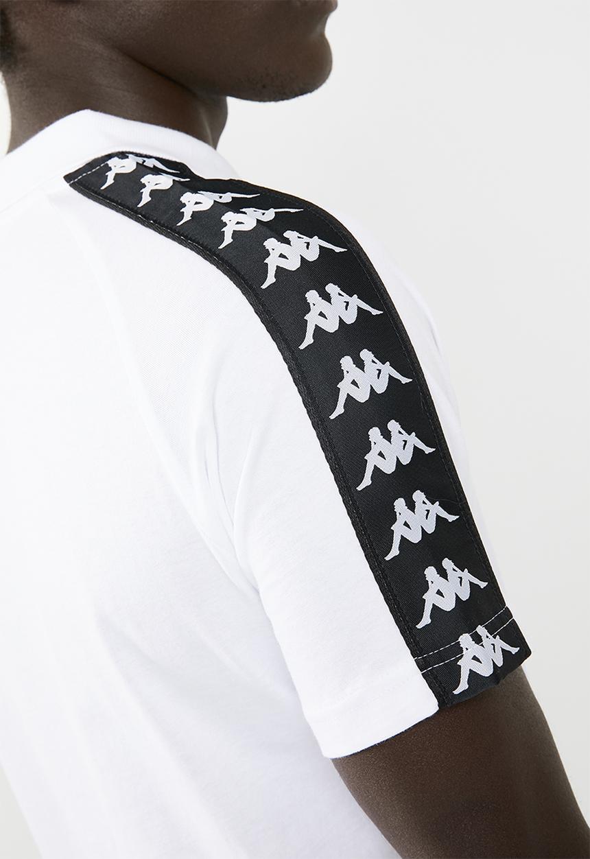 KAPPA - Banda estrel golfer tee - white