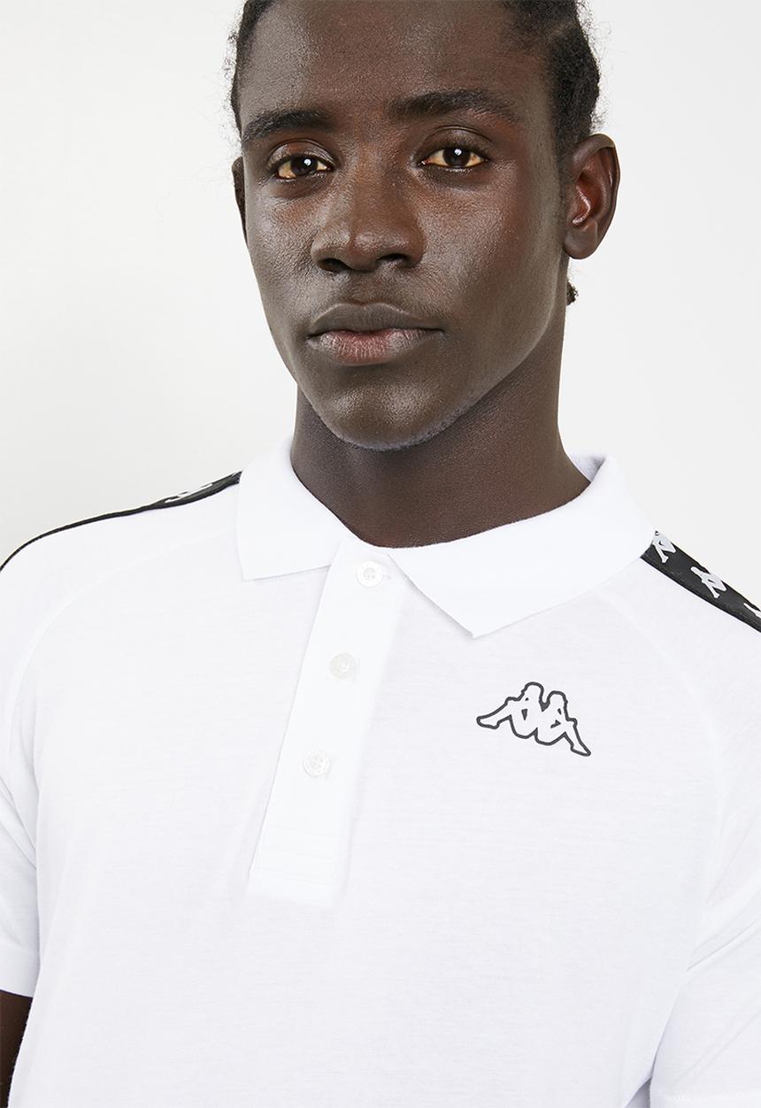 KAPPA - Banda estrel golfer tee - white