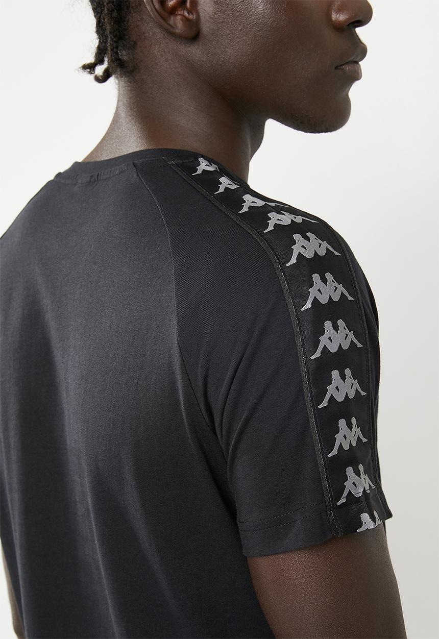 KAPPA - Banda Coen slim - black & grey
