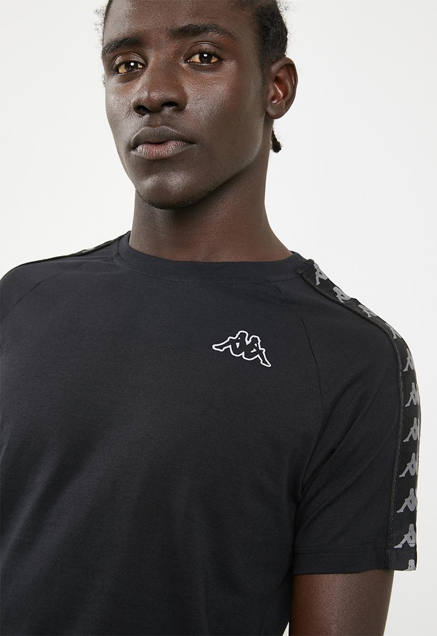 KAPPA - Banda Coen slim - black & grey